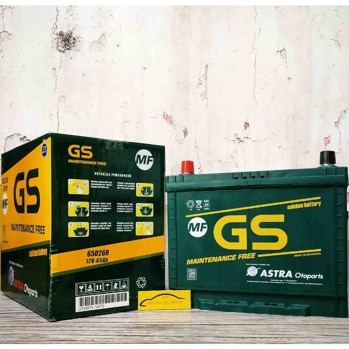 AKI GS ASTRA MF NS70 ACCU AKI GS MF KERING MITSUBISHI FUSO TERANO BEST DEAL