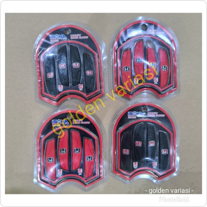 Door guard / Doorguard Pelindung Pintu Mobil Logo Honda Brio terpercaya