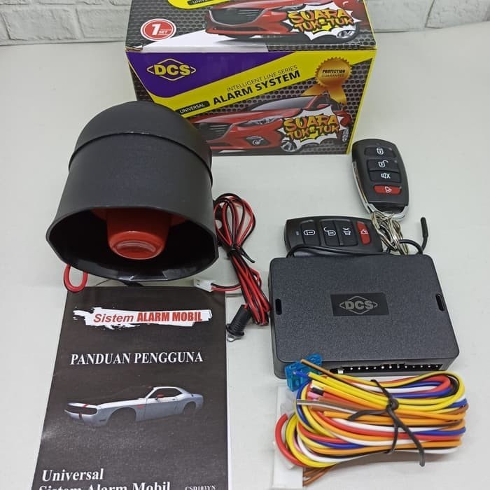 Alarm Mobil Tuk-Tuk Remote Universal DCS terpercaya