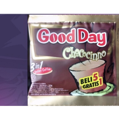 

DKRL3417 kopi good day varian rasa chococino kopi shacet 20 gram jessicamann502