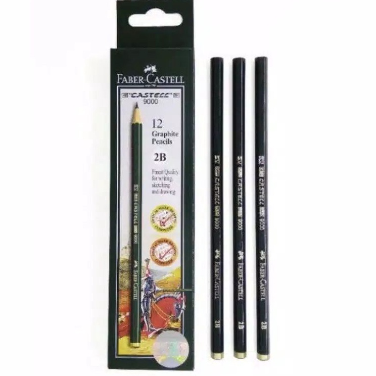 

XHYS0901 Pensil faber-castell 2B - 2 (12 pcs/ 1 pak)