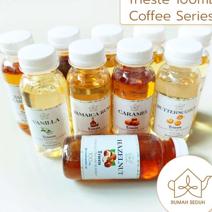 

ZHWR6744 Stok terbaru Trieste Syrup 100mL - Coffee Syrup : Caramel, Vanila, Rum, Hazelnut, Almond