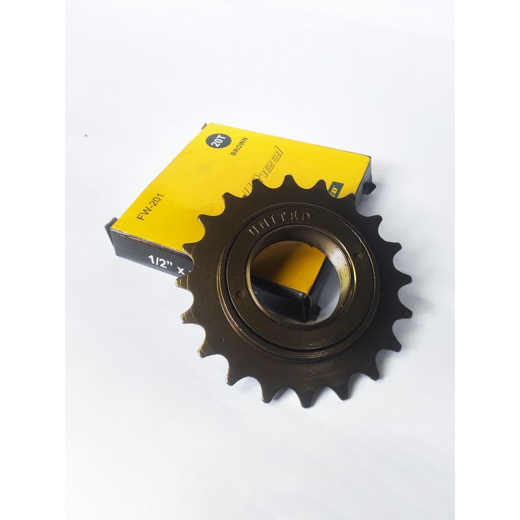 Freewheel Belakang 20T UNITED  Gear Belakang untuk BMX dan Sepeda MTB