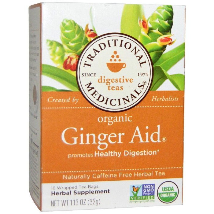 

Organic Ginger Aid Tea/ Teh Untuk Pencernaan