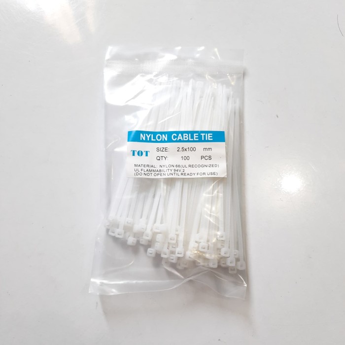 

Kabel ties/Kabel tis/Cable tie/Tali serut Size 2.5 100 mm