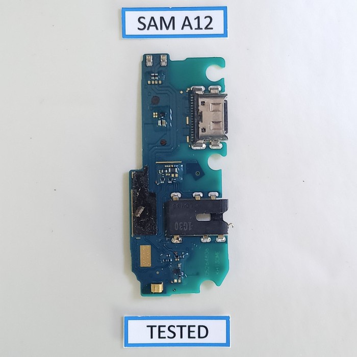 Konektor Cas Samsung A12 Original Copotan