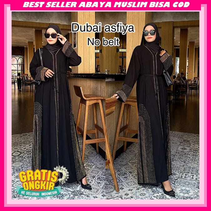 Abaya Abaya Hitam Turkey Gamis Dress Arab Premium Gamess Wanitaa  Turkey Premium Ori Gamis Syari Gam