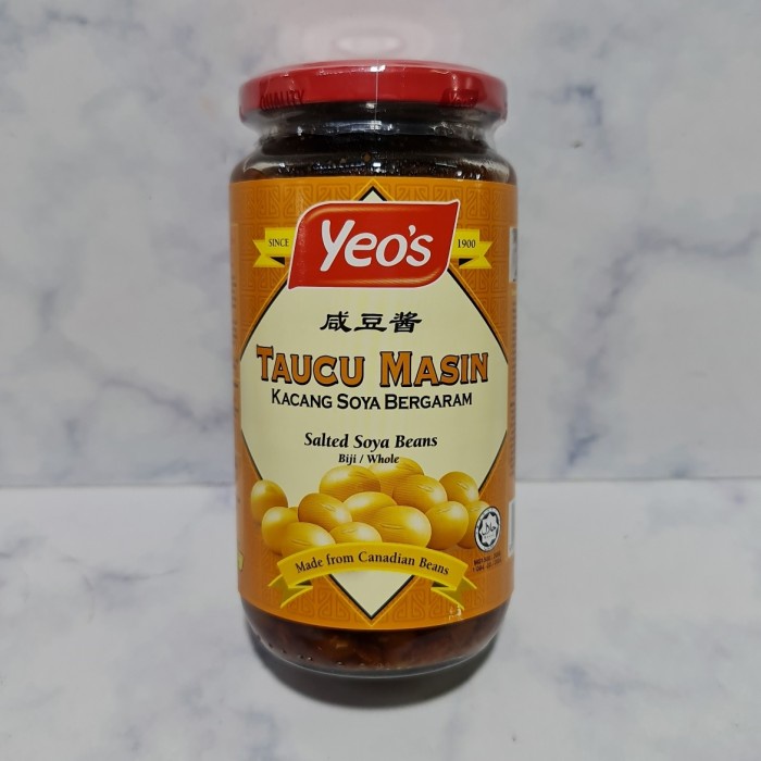 

tauco yeo's / salted soya beans / 450gram