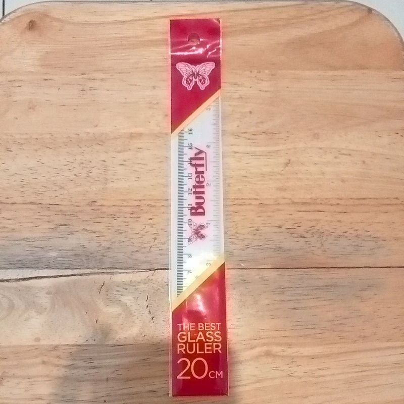 

penggaris 20 cm merek butterfly