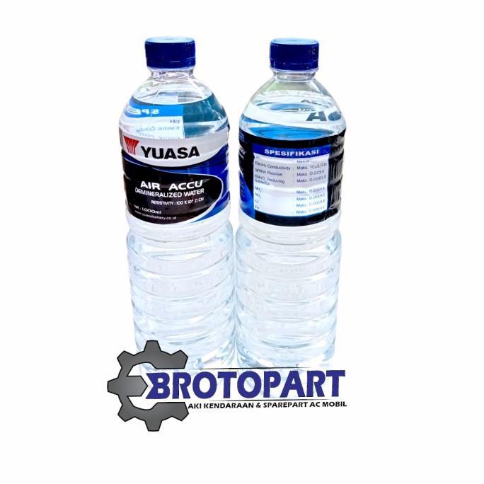 Sale Now Air Accu Aki Yuasa 1 Liter Untuk Tambah Air Aki Basah Motor Dan Mobil Terbaik