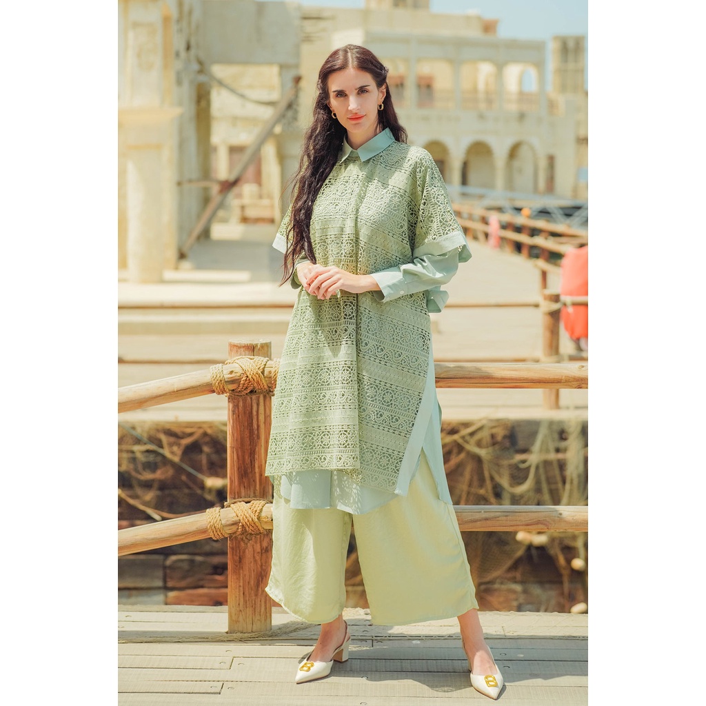 Benang Jarum - Hannah Lace Outer - Green