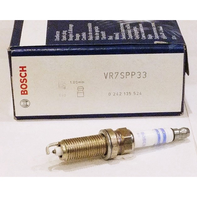 Busi Bosch Double Platinum For Grand Livina - Latio - Datsun Go populer