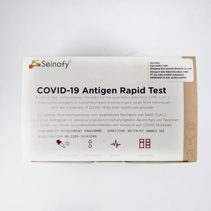 Antigen Rapid Test - Swab Seinofy populer