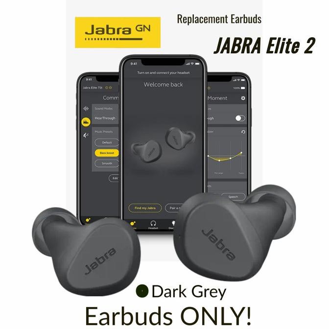 Jabra Elite 2 Original Replacement Earbuds