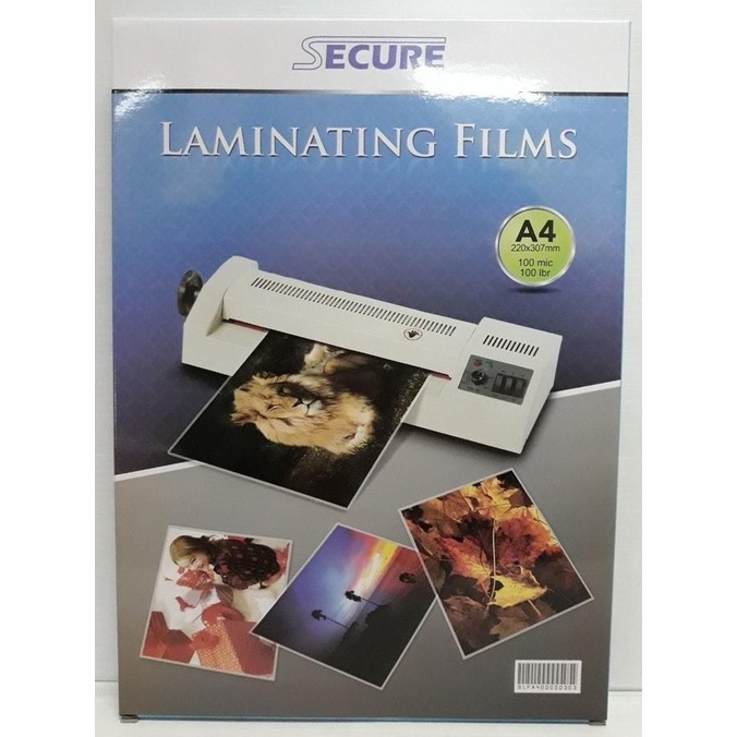 

Laminating Film A4 - Plastik Laminating A4 ( isi 100 lembar )