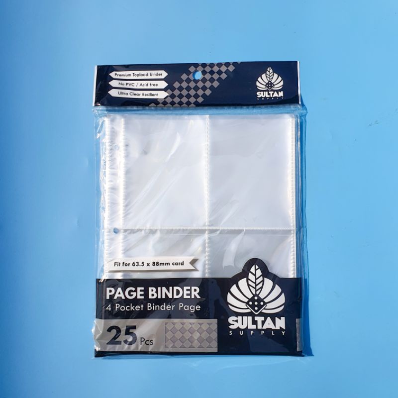 

Sultan A5 4P 8P Binder Sleeve Photocard