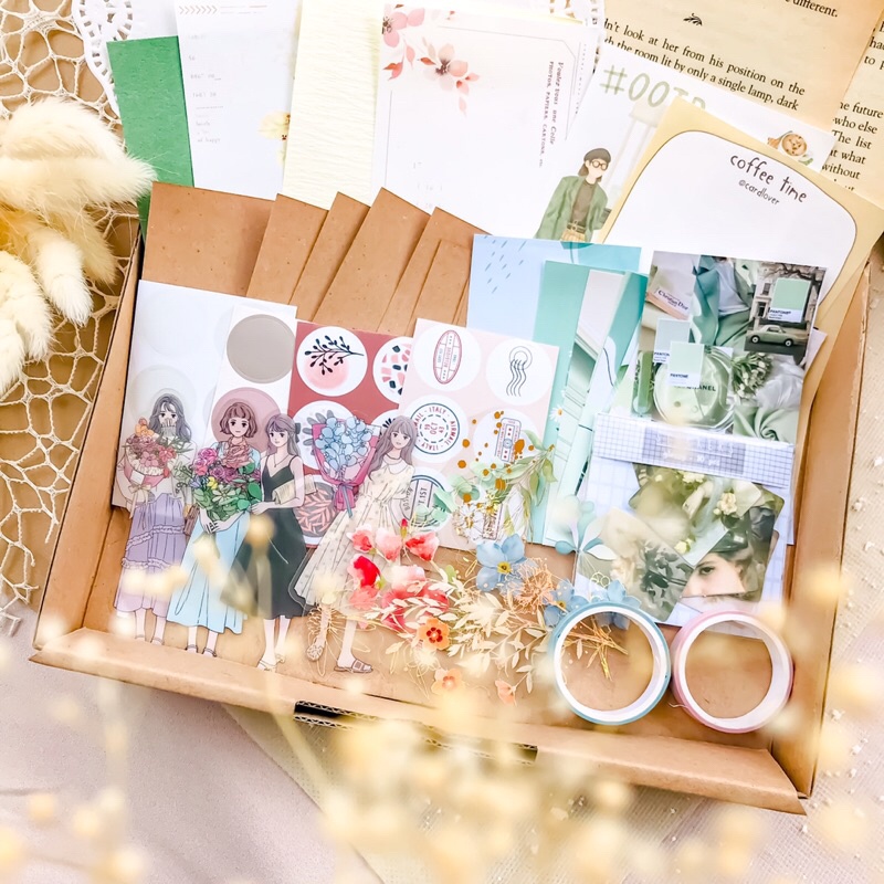 

Journal Kit Journaling Kit Journal Kit Vintage Scrapbook Kit - Refill Vol. 1 Upgraded