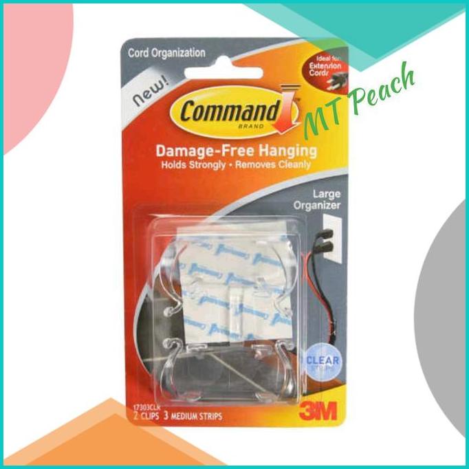 

3M COMMAND PENGAIT KABEL SERBAGUNA MEDIUM 2PCS CORD ORGANIZATION STRIP 20JVLZ3 limited stock