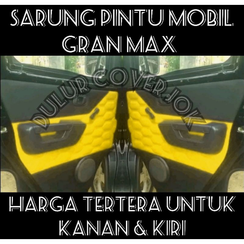 Cover pintu mobil Gran max pick up,lapis pintu mobil Grandmax pick up, variasi cover pintu