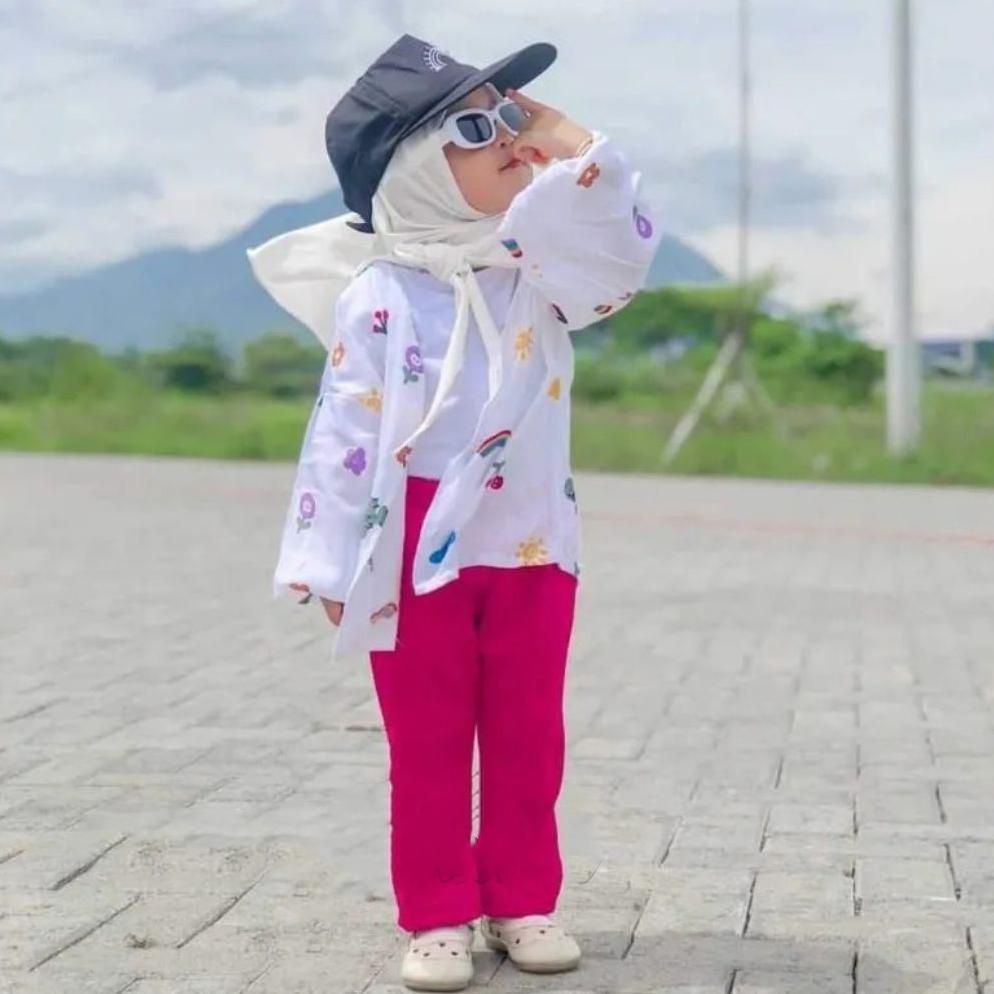 Setelan Kiyowo Anak Perempuan Oneset Arsy Kiyowo