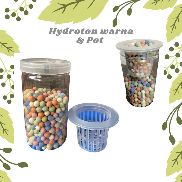 hydroton warna warni / Hidroton pastel / hydroton