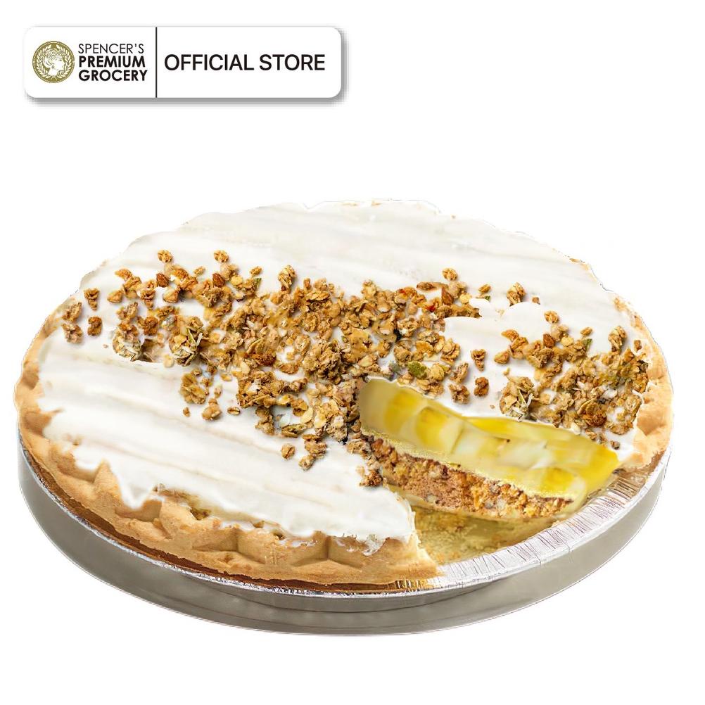 

| breakfast banana cream pie - granola