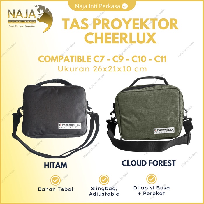 Tas Slingbag Proyektor Cheerlux Tas Selempang Cheerlux C9-C10-C11 Terbaru