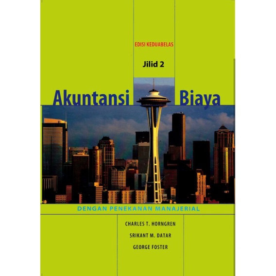 

Akuntansi Biaya dengan Penekanan Manajerial edisi 12 jilid 1 by Charles Horngren