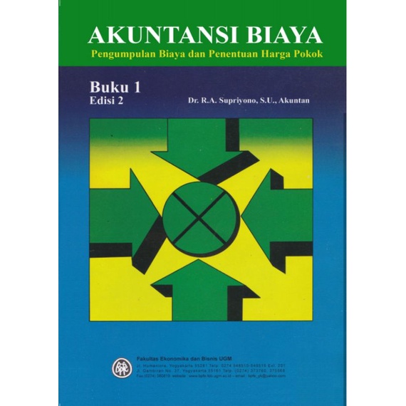 

AKUNTANSI BIAYA EDISI 2 buku 1 by R.A. SUPRIYONO