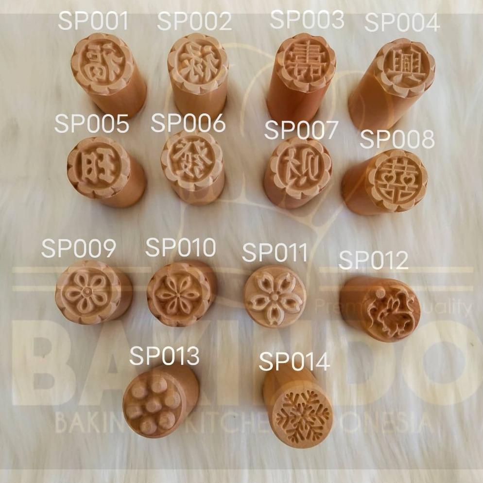 BAKINDO Stempel Pao / Stamp Pao / Stempel Bakpao / Stempel Kue Bahan Kayu Premium Aman Digunakan
