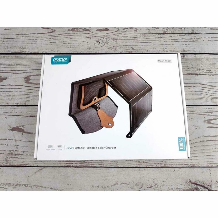 E101- Panel Surya 4 lapis untuk camping (Tenaga Matahari) Solar panel