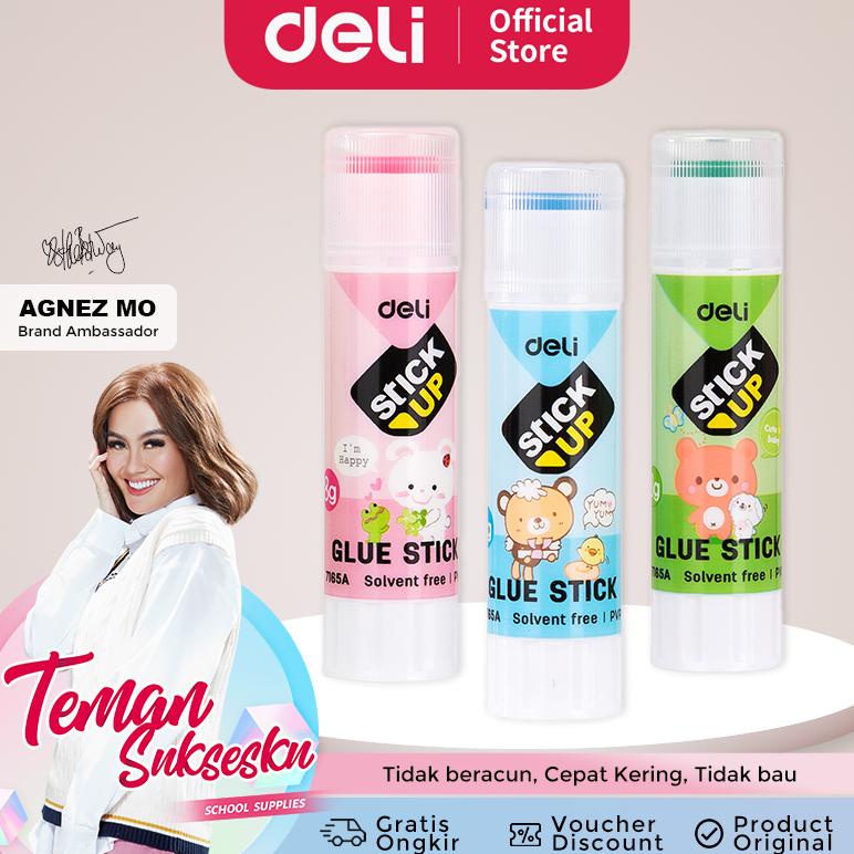 

Deli Lem Glue Stik Kinerja Perekat yang sangat kuat tidak beracun sesuai dengan EN-71 E7165A