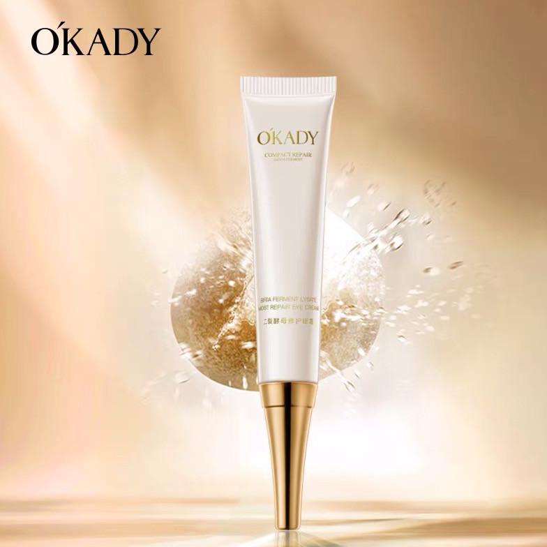 OKADY Krim Mata Eye Cream COMPACT REPAIR BIFIDA YEAST FERMENT LYSATE Mata Panda Lingkar Hitam BRIGHT