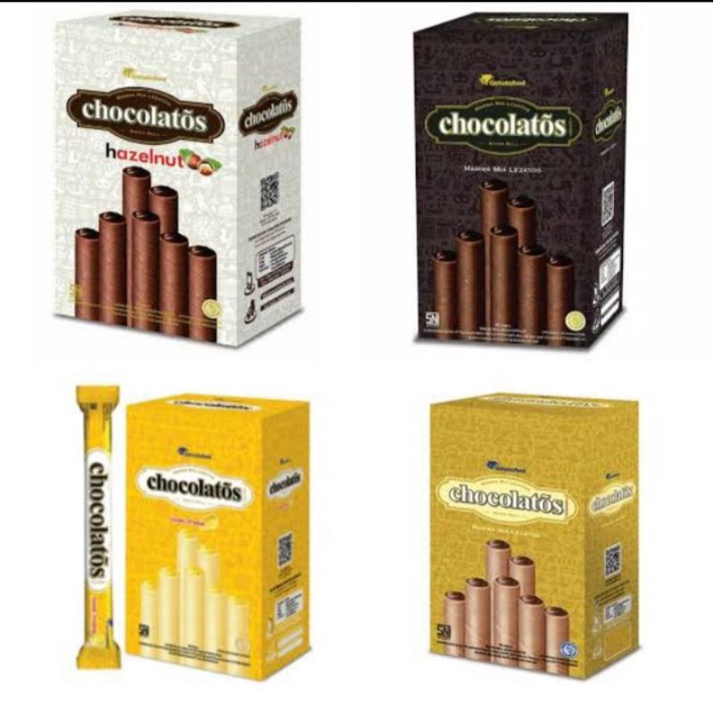 

Gery Chocolatos Rich / Dilan Choco chip / Chocolate Crunchy Caramel / Waffle / Gery Wafer Roll