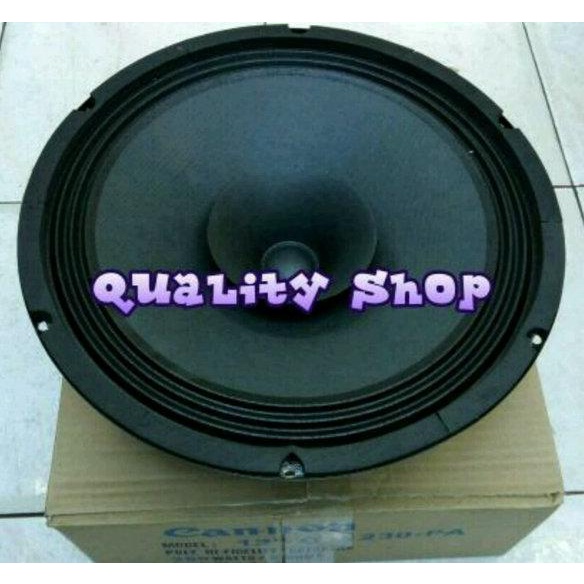 Speaker fullrange canon 1230 pa (12 inch ) mantap buat vocal dan bass 350 watt