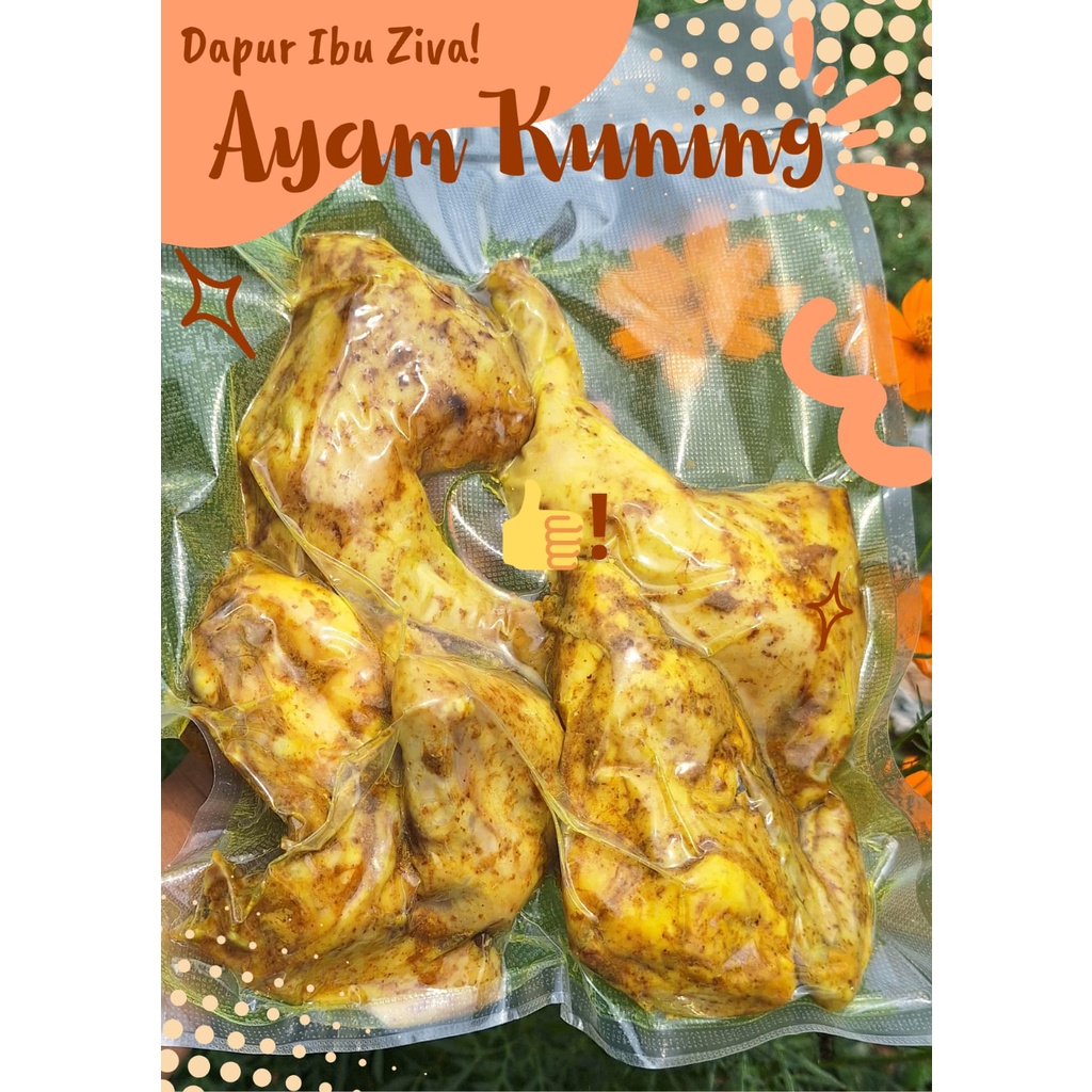 

Ayam Ungkep Bumbu Kuning 4 Potong