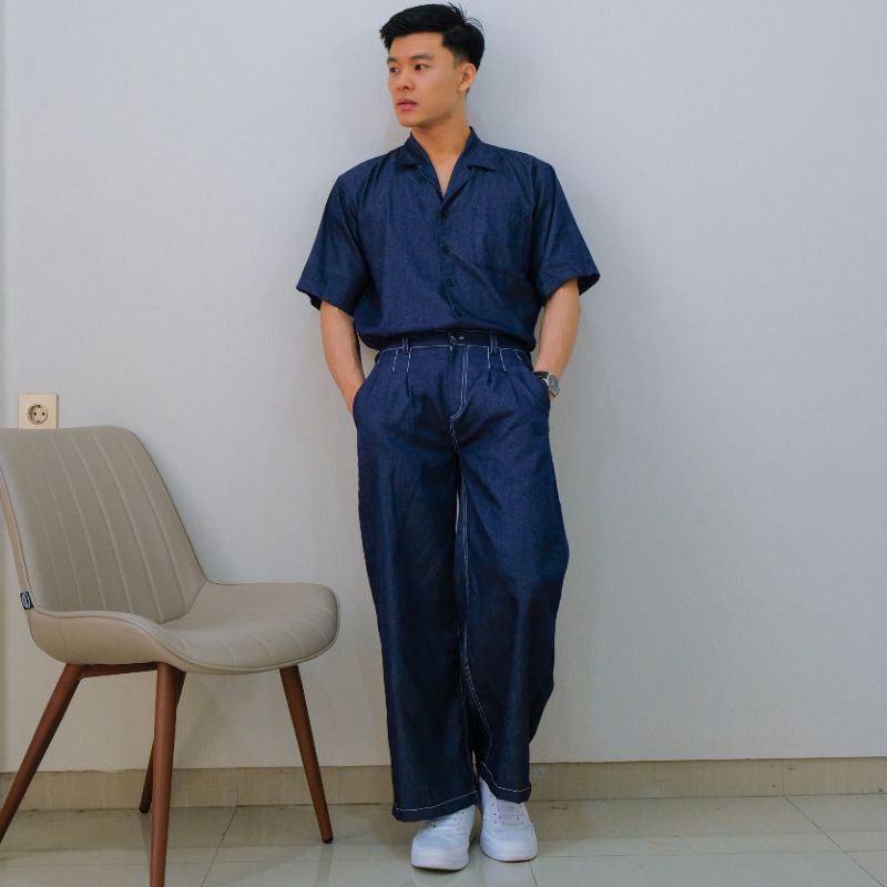 Chio Pants celana panjang pria celana panjang unik
