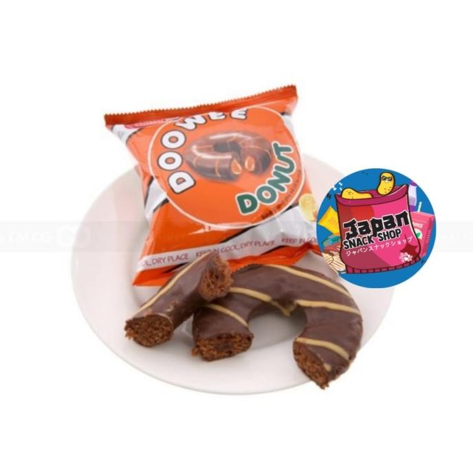 

DOOWEE DONUT CHOCOLATE CAKE WITH ORANGE JAM / SNACK IMPOR / DONAT SINTARAHMA5