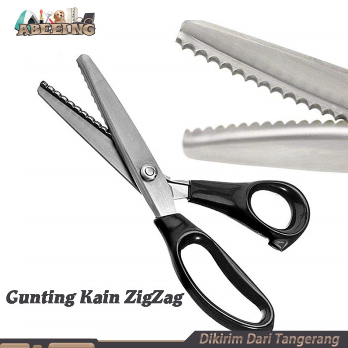 

Promo Gunting Kain Zigzag Zig Zag 7Mm Gunting Gerigi Gunting Gelombang
