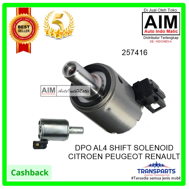 Solenoid Body Valve Matic Peugeot Renault Dop Shift 257416