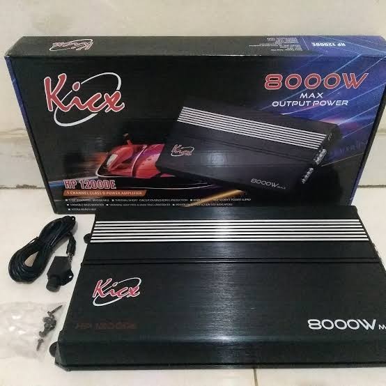Terlaris Power Monoblock Kick Hp 1200 De Power Mobil Subwoofer 8000 Watt