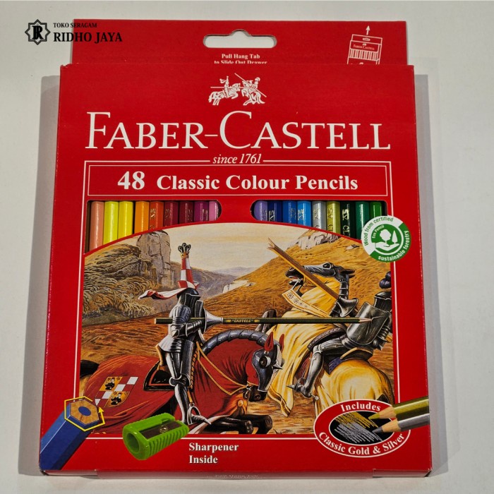 

Terlaris Pensil Warna Faber Castell 48