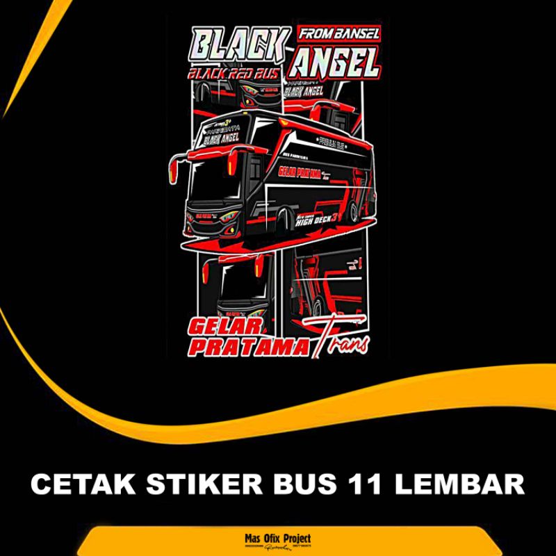 

STIKER BUS BASURI 11 LEMBAR