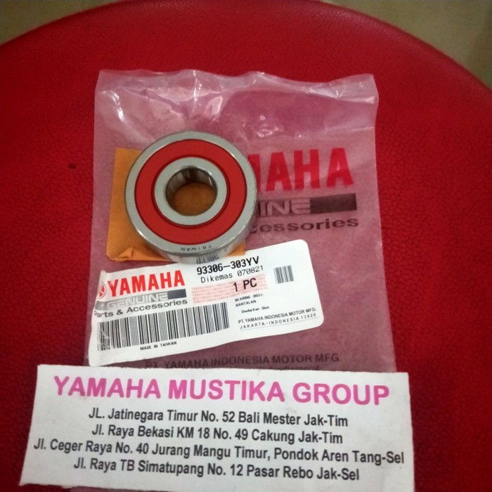 Bearing arm Aerox, N-max, Lexi 93306-303YV Original Yamaha