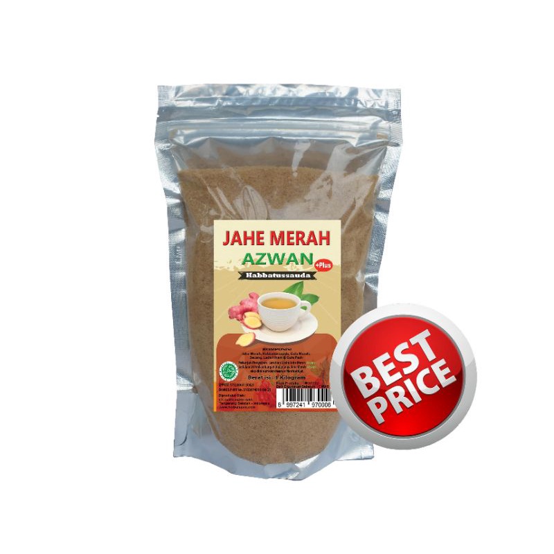 

Jahe Merah Azwan 1Kg
