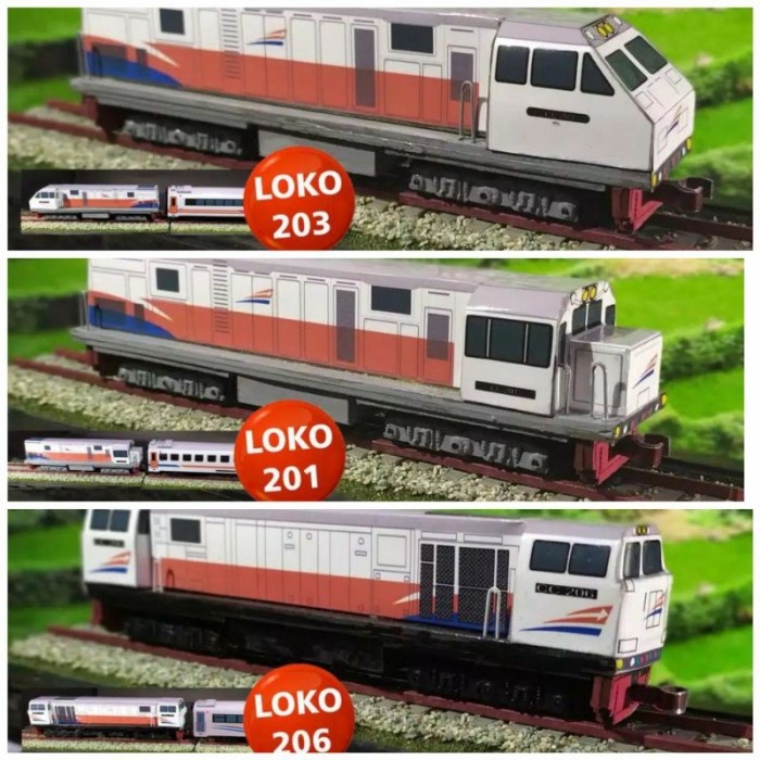 MAINAN KERETA API MINIATUR LOKOMOTIF