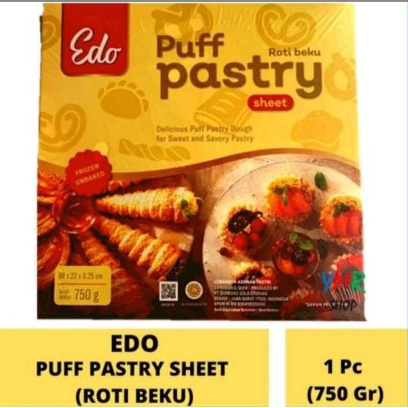 

Edo Puff Pastry 750Gr