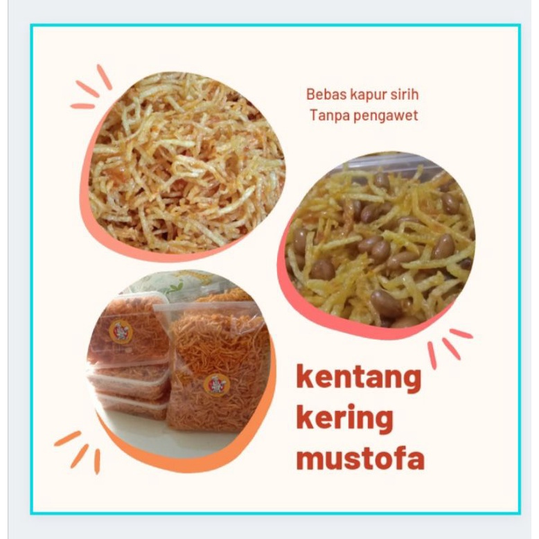 

[ Ter ] Kentang Kering (Mustofa) 1 Kg