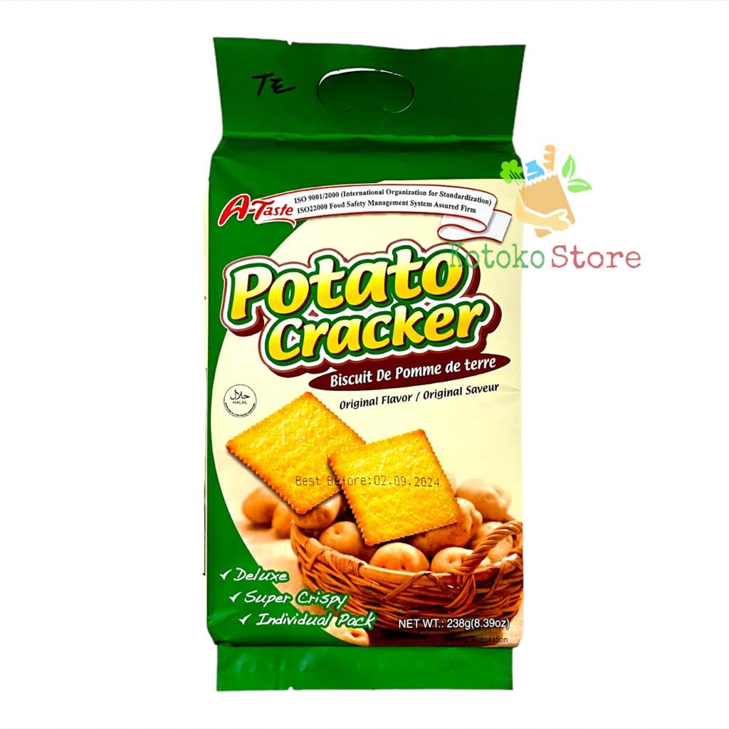 

A-Taste Potato Craers / Biskuit Kentang A Taste 238Gr