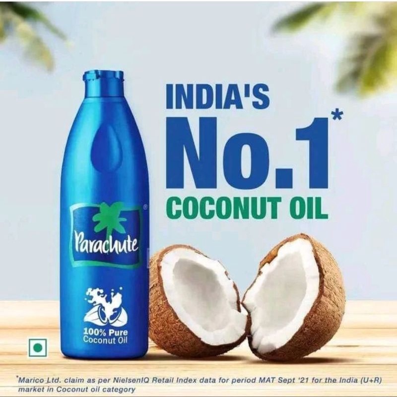 Parachute Coconut Oil Vco Nyak Kelapa Murni India